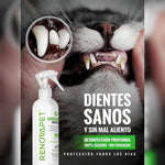 🐾RENOVAPET Oral 🐶 Adiós Al Sarro 😻 para Perros y Gatos