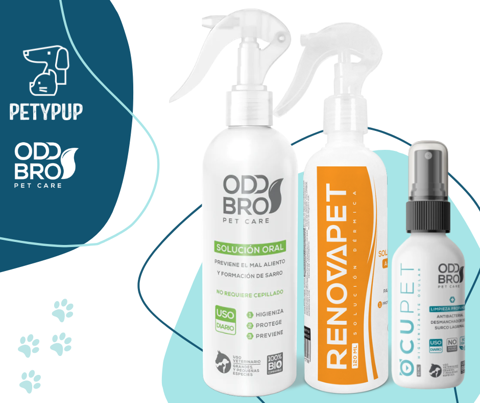 Paga Renovapet Oral + Renovapet Tópico LLEVA GRATIS OCUPET.