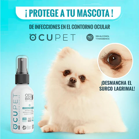 Espuma limpiadora y desinfectante para patas de perros y gatos + ÖCUPET Adiós A Las Manchas De Los Ojos Para Mascotas 🐶👀